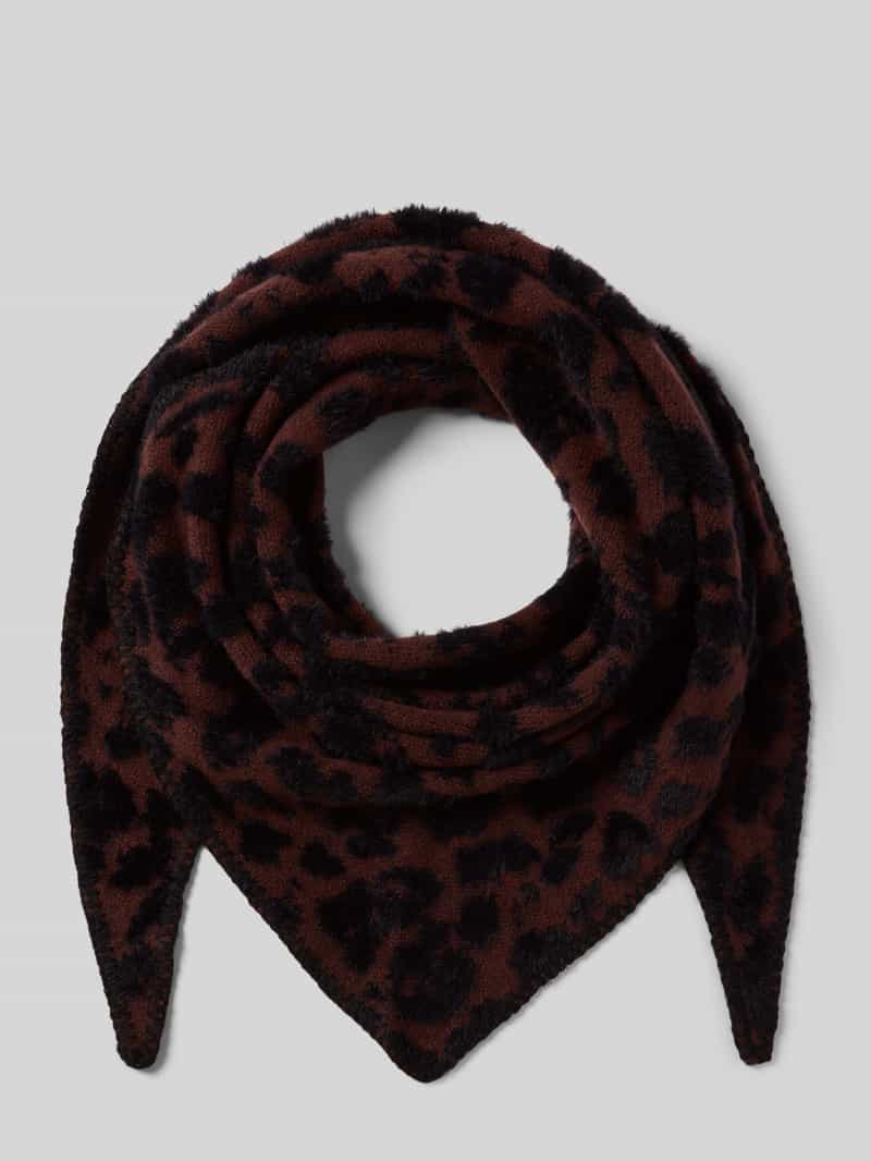 Szal z dodatkiem wełny