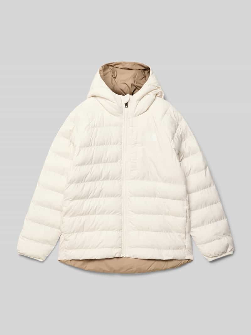 Kurtka pikowana o kroju regular fit z nadrukiem logo model ‘PERRITO’