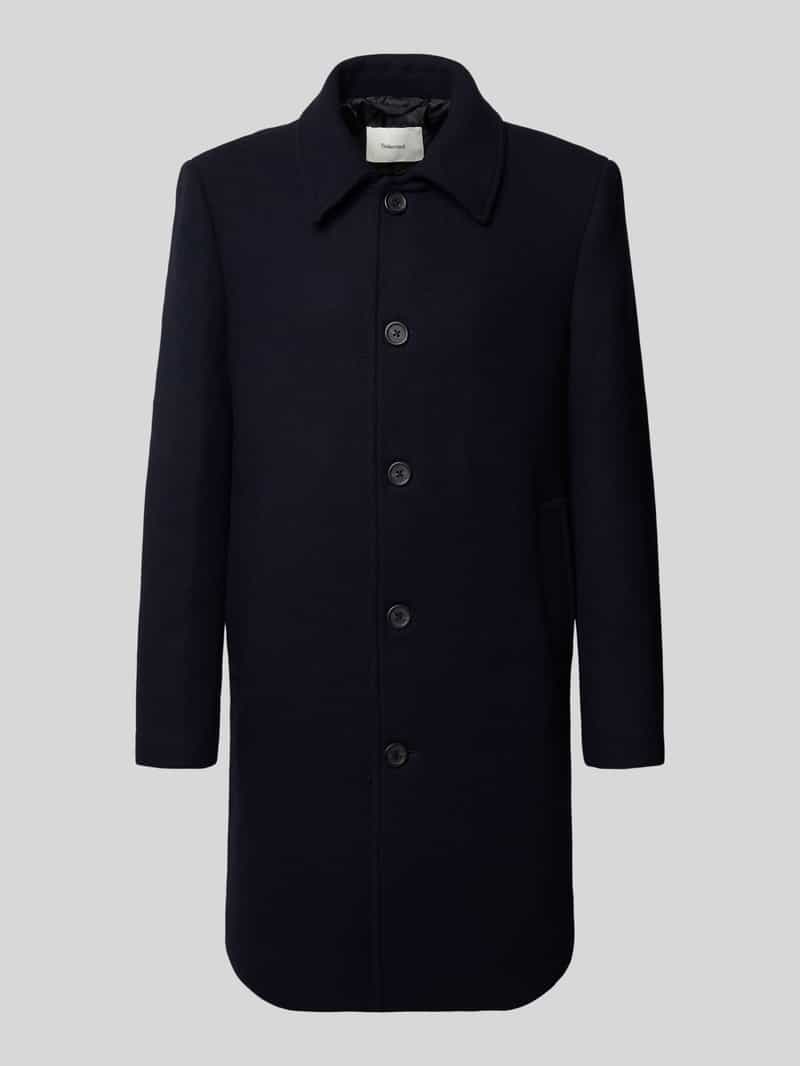 Płaszcz o kroju regular fit z mieszanki wełny model ‘ARCHIVE’