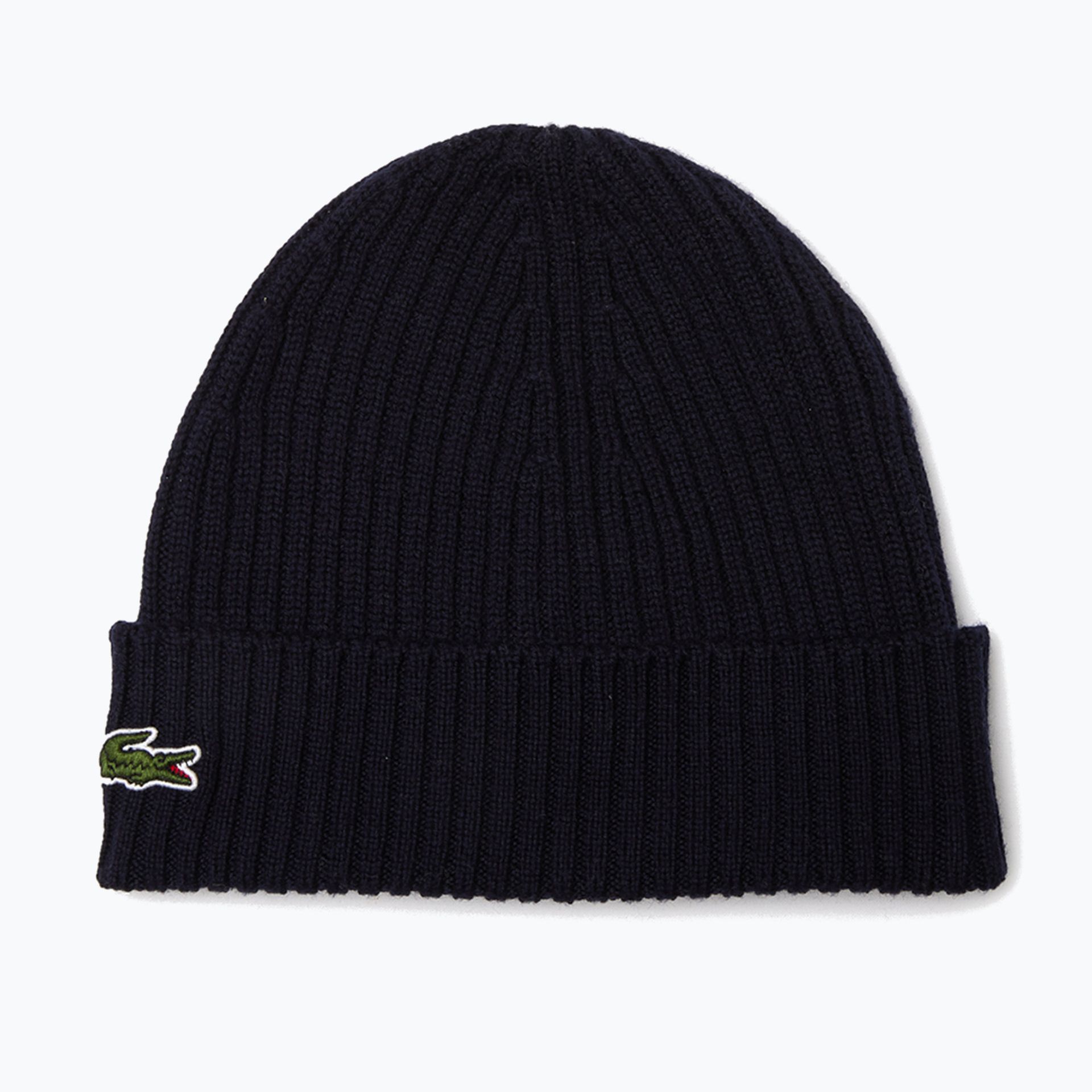Czapka zimowa Lacoste RB0001 navy blue WYSYŁKA W 24H 30 DNI NA ZWROT