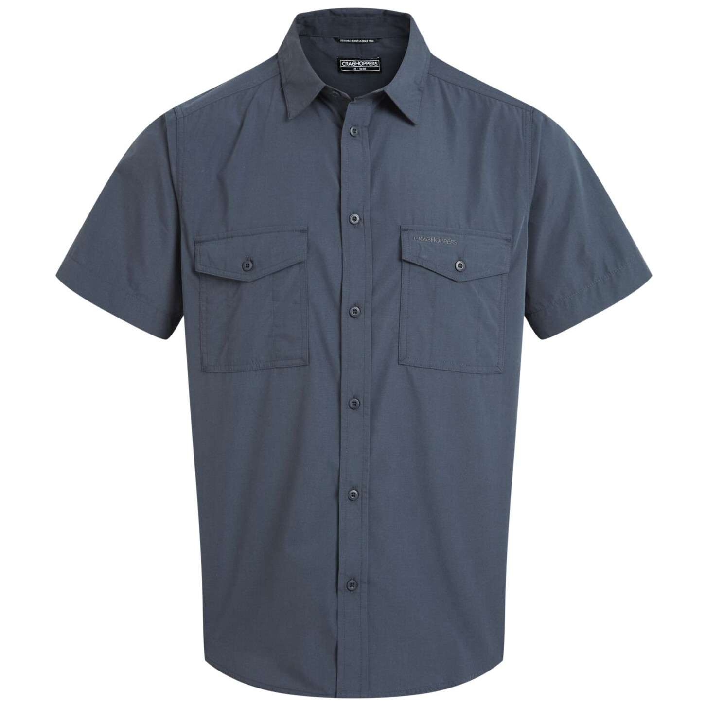 Koszula męska Craghoppers Kiwi II SS Shirt Rozmiar: XXXL / Kolor: niebieski