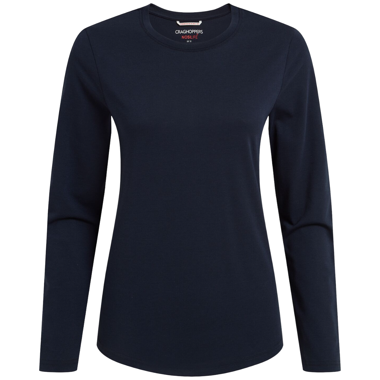 Koszulka damska Craghoppers NosiLife Akona Long Sleeved Top Rozmiar: XXL / Kolor: ciemnoniebieski