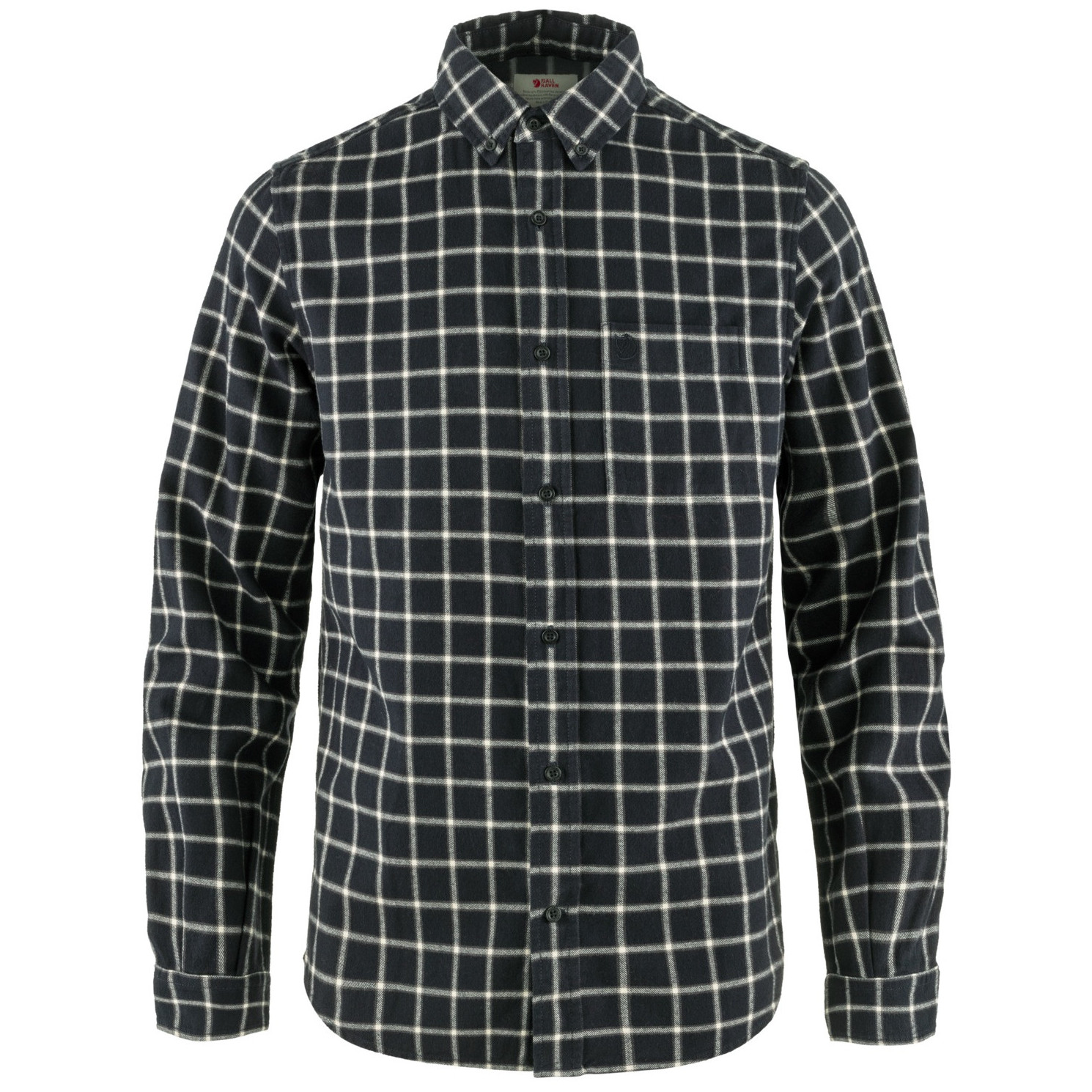 Koszula męska Fjällräven Övik Flannel Shirt M Rozmiar: L / Kolor: niebieski/biały