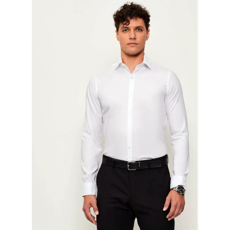 Calvin Klein Koszula Slim Fit stretch