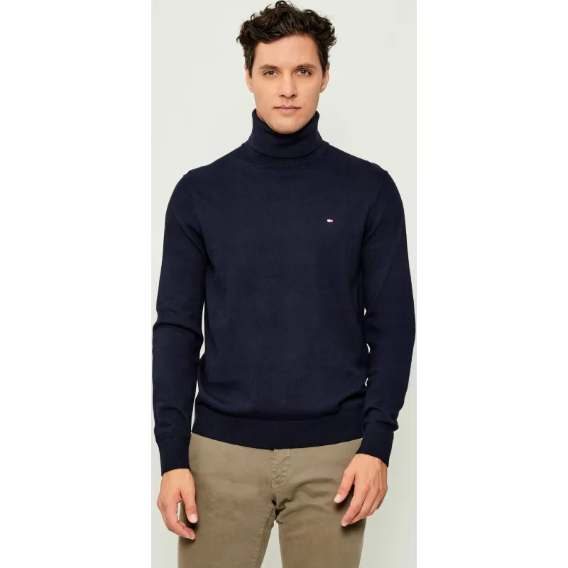 Tommy Hilfiger Golf Regular Fit z dodatkiem kaszmiru