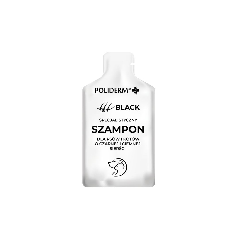 JM SANTE Poliderm® BLACK Szampon 250ml
