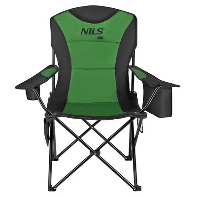 Krzesło turystyczne NILS CAMP NC3501 Czarno-zielony