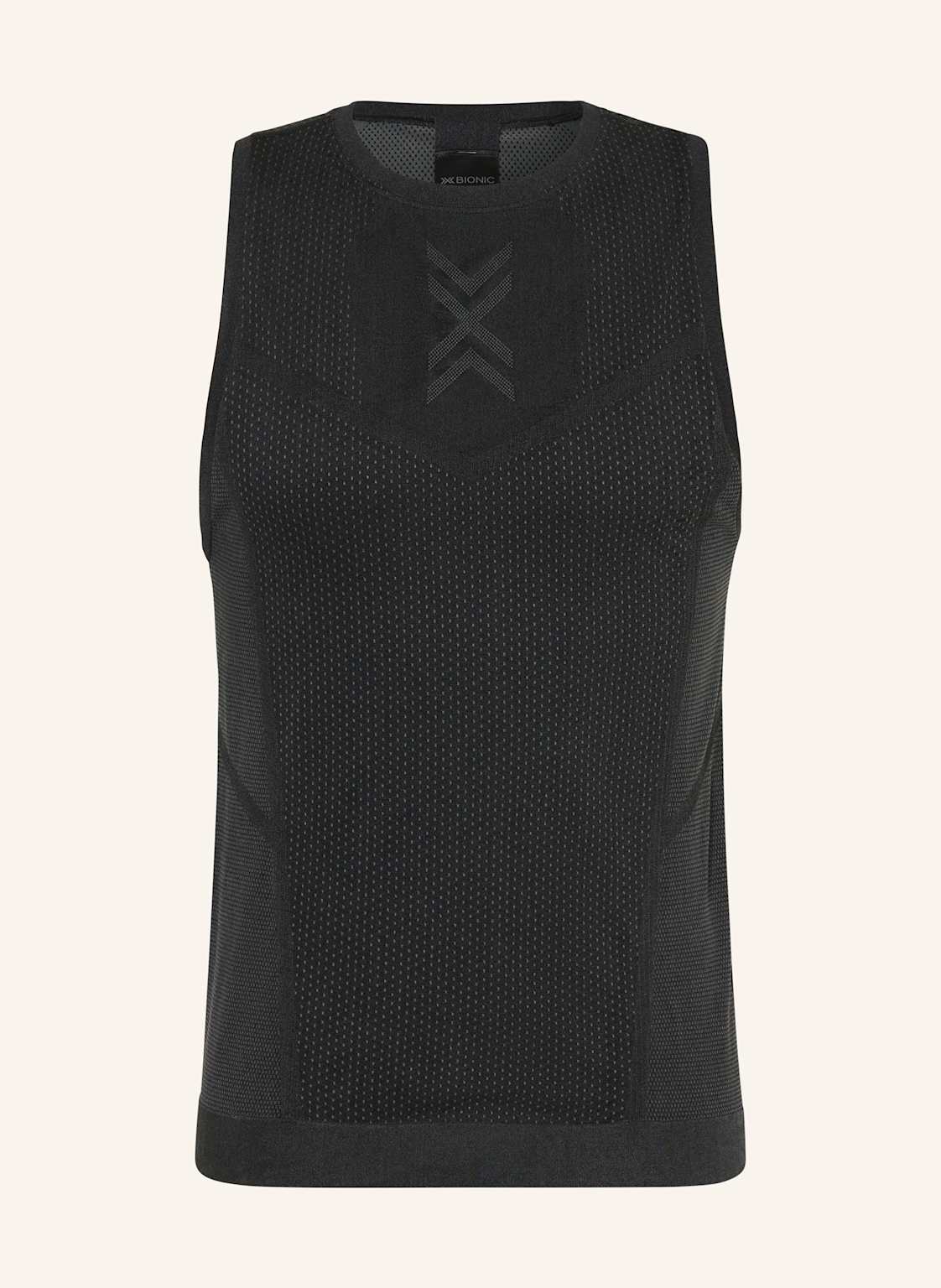 X-Bionic Top Do Biegania Xceed schwarz