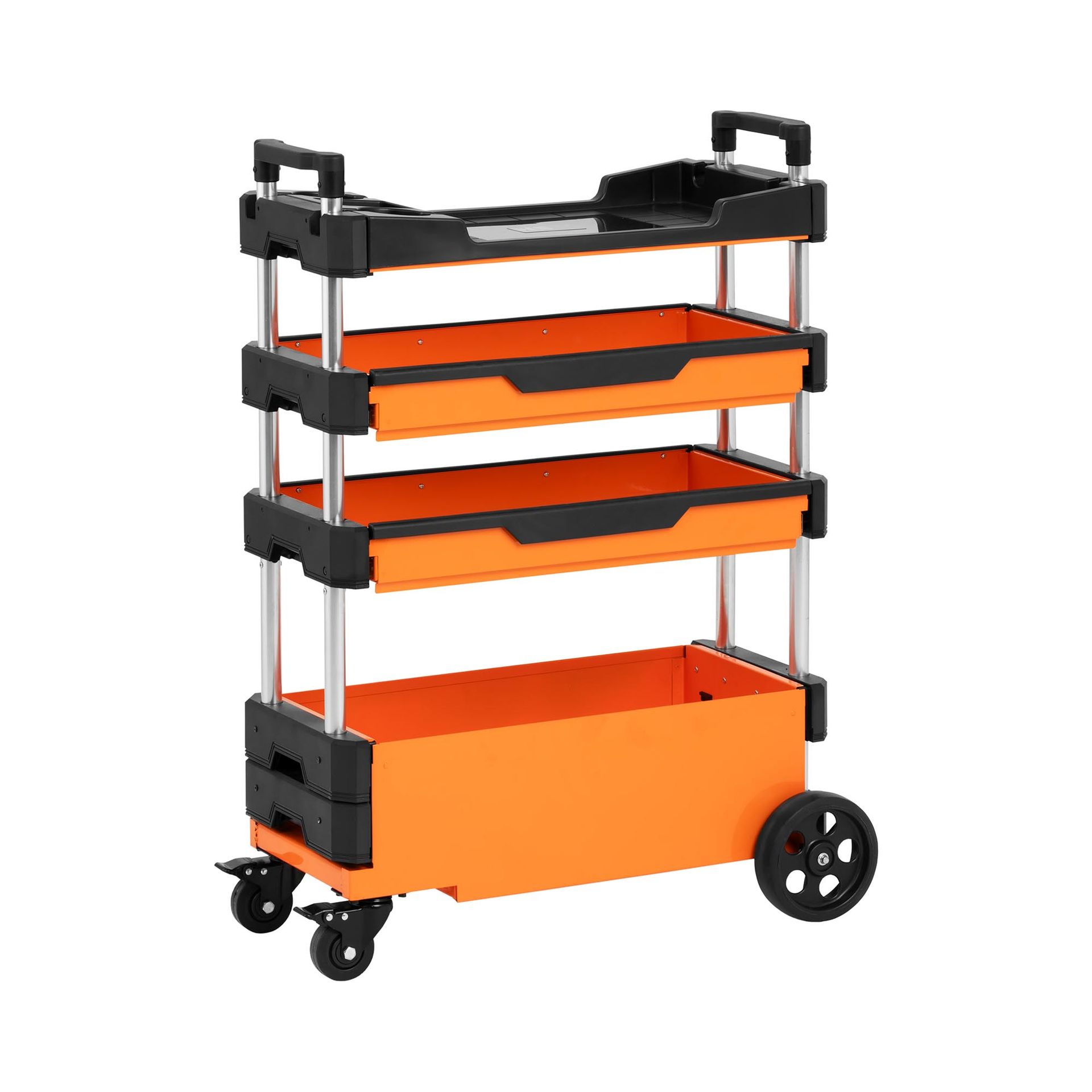 MSW Wózek warsztatowy 2 szuflady regulacja wysokości - Wózki platformowe