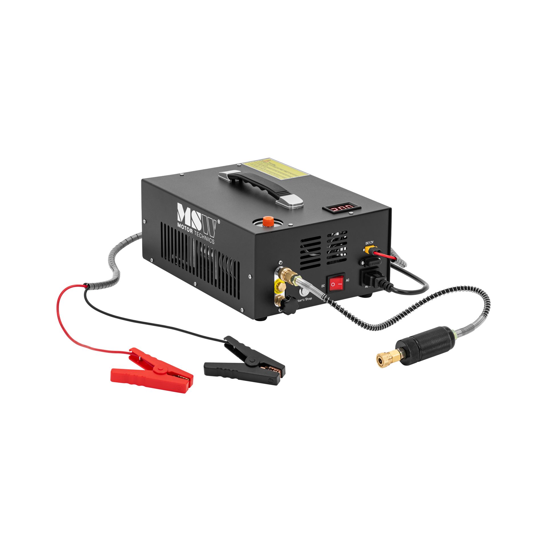 MSW Kompresor PCP kompaktowy 300 bar 12 / 220 V 350 W automatyczne zatrzymanie - Akcesoria pneumatyczne