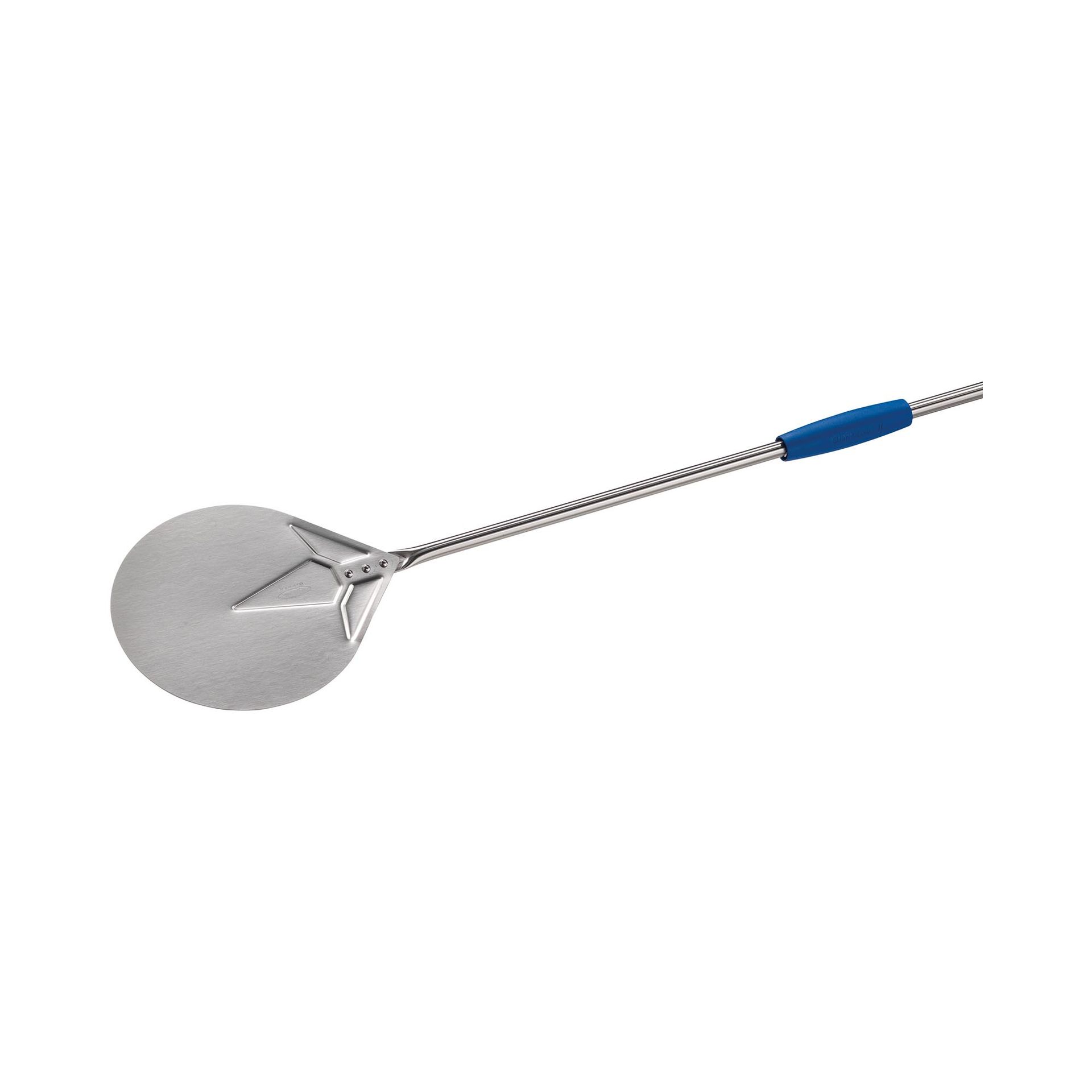 Gi.Metal Łopata do pizzy Ø20 cm uchwyt: 75 cm stal nierdzewna