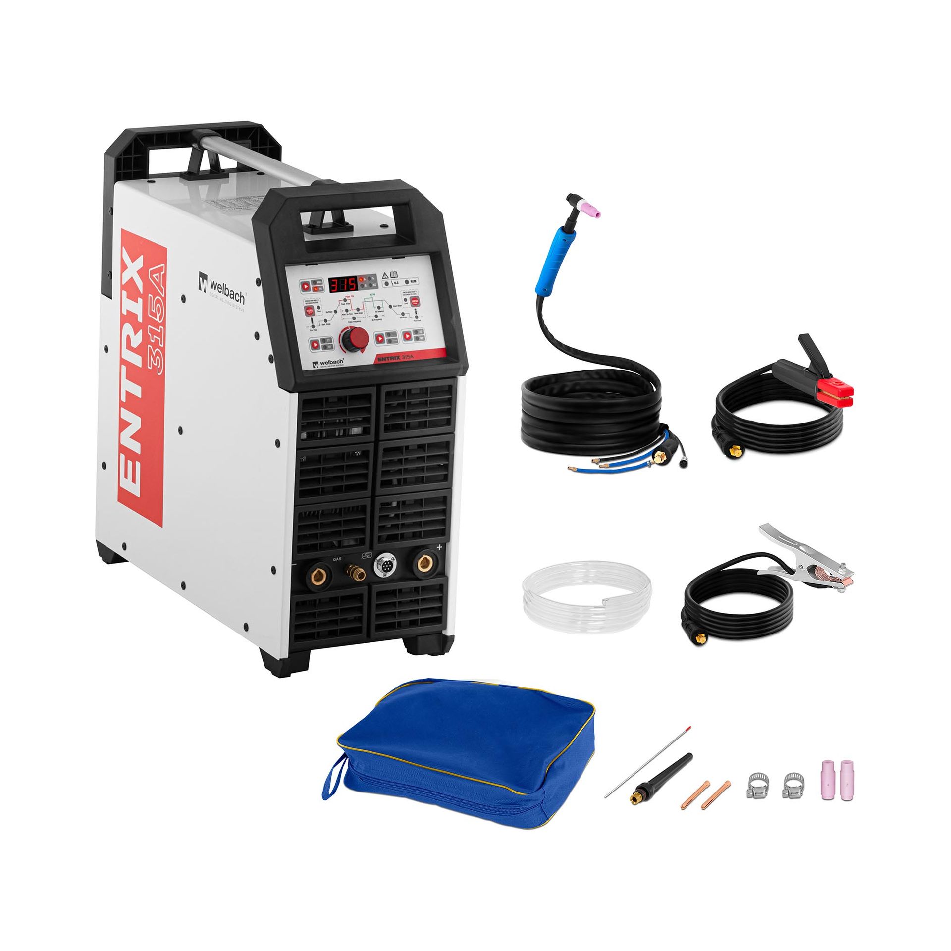 Welbach Spawarka do aluminium AC/DC MMA 315 A 400 V IGBT Puls - Spawarki TIG