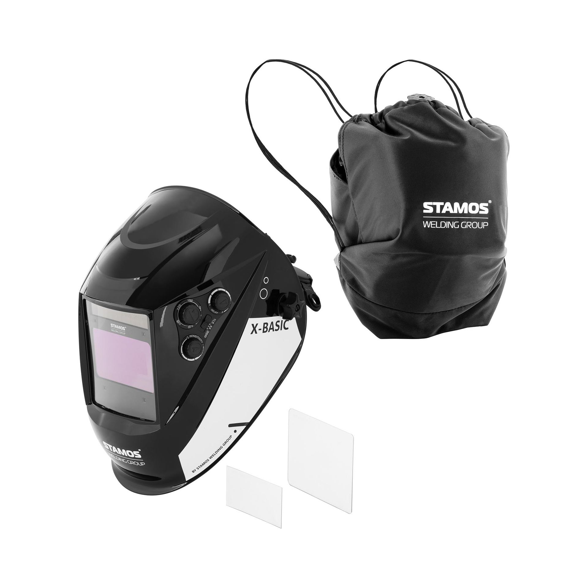 Stamos Maska spawalnicza X-BASIC kolorowe pole widzenia - Przyłbice i maski spawalnicze Welding Group