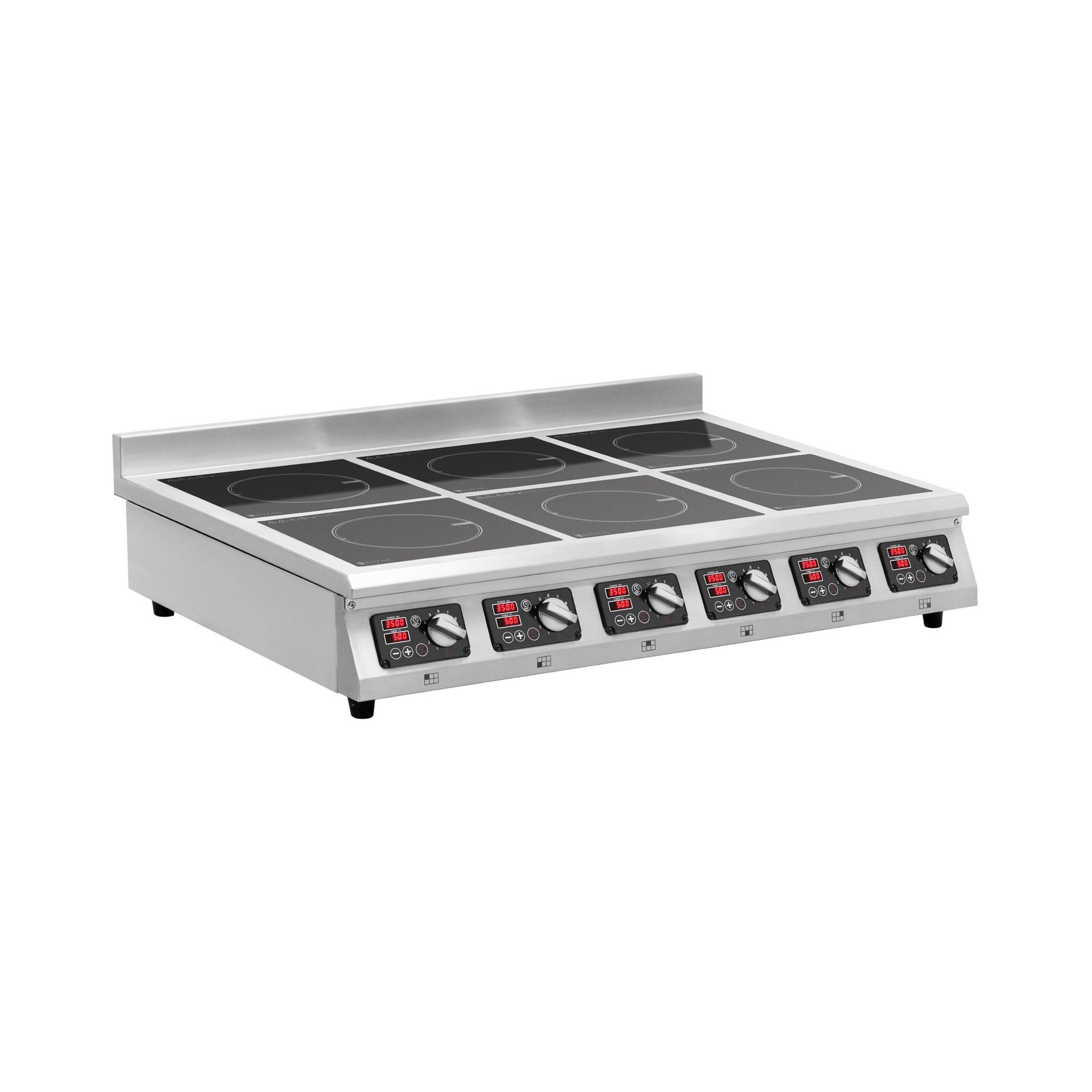 Royal Catering Kuchenka indukcyjna 6 x 28 cm 60 do 240°C 400 V timer - Kuchenki indukcyjne