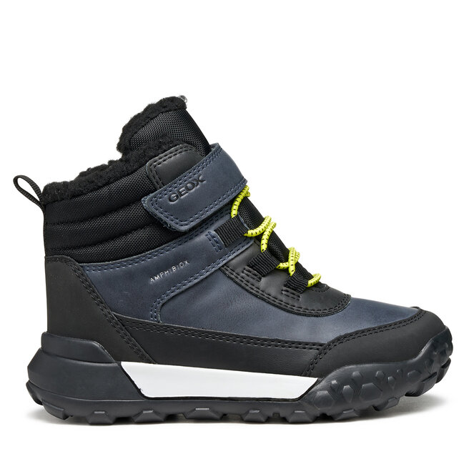 Śniegowce Geox J Trekkyup B Abx J46MBE 0MEMS C0749 D Granatowy