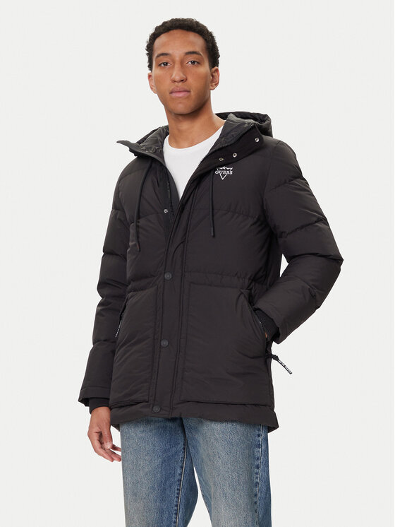 Guess Kurtka puchowa M5BL0O W3282 Czarny Regular Fit