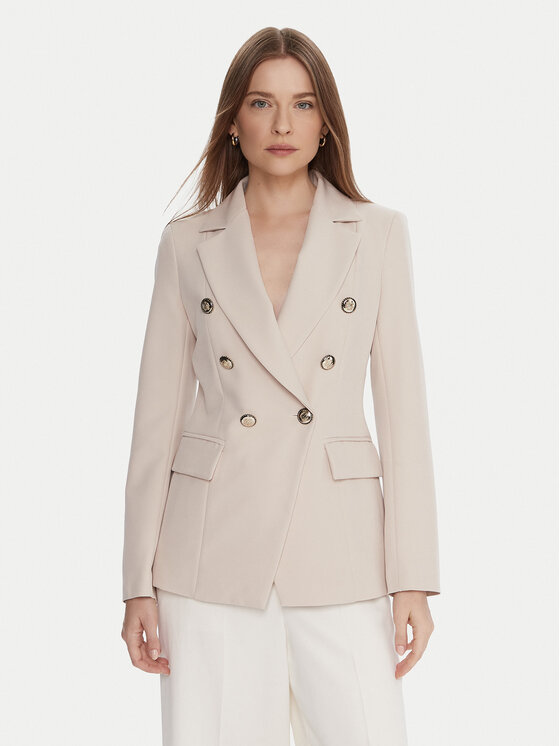 Maryley Marynarka 25IB139/43LA Beżowy Regular Fit