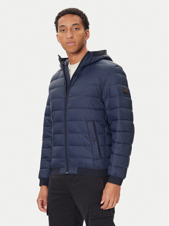 BOSS Kurtka przejściowa Odenis 50543616 Granatowy Regular Fit