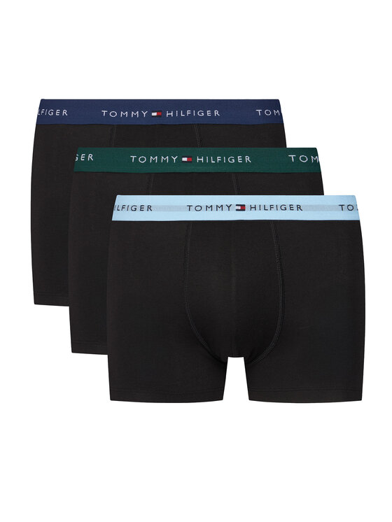 Tommy Hilfiger Komplet 3 par bokserek UM0UM02763 Czarny