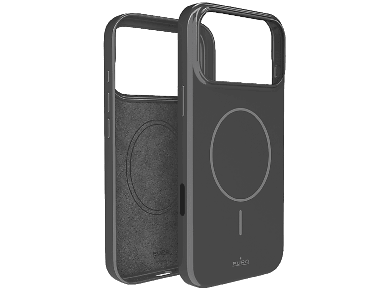 Etui PURO Pulse do iPhone 17 Pro Ciemnoszary