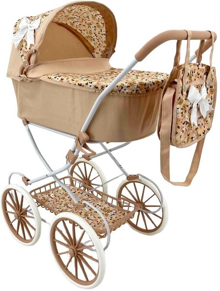 Wózek Retro dla lalek z torbą