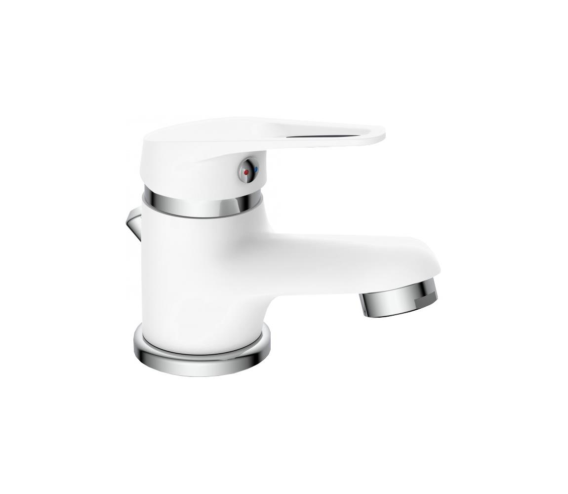 Eisl NI075SCR - Bateria umywalkowa SPEED biały/błyszczący chrom