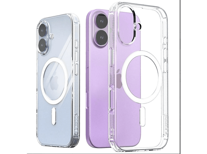 Etui ARAREE Flexield M MagSafe do iPhone 17 Przezroczysty