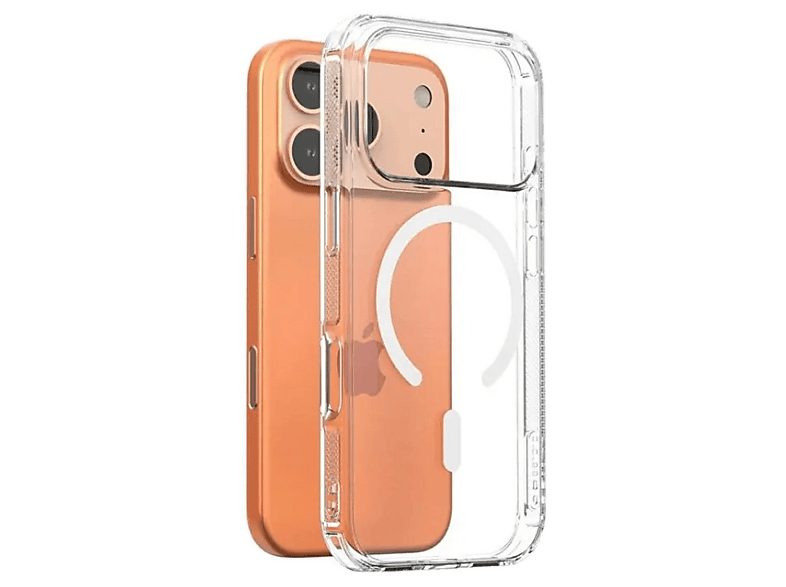 Etui ARAREE MagSafe Flexield M do iPhone 17 Pro Przezroczysty