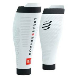 COMPRESSPORT Opaski kompresyjne R2 3.0 WHITE/BLACK