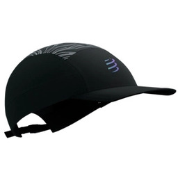 COMPRESSPORT Czapka do biegania 5 PANEL LIGHT CAP AURORA Black/Aurora