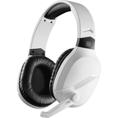 Defender phantom pro 7.1 bezprzewodowe białe bluetooth