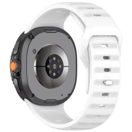 PASEK DO SAMSUNG GALAXY WATCH 8 40MM / 44 MM / 46 CLASSIC BIAŁY