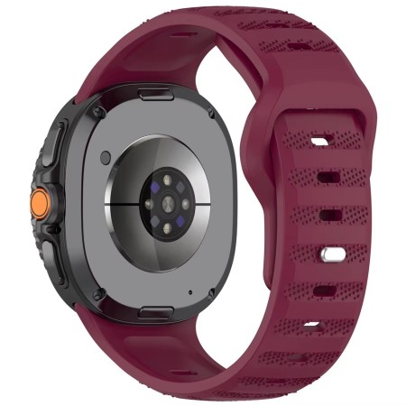 PASEK DO SAMSUNG GALAXY WATCH 8 40MM / 44 MM / 46 MM CLASSIC BORDOWY