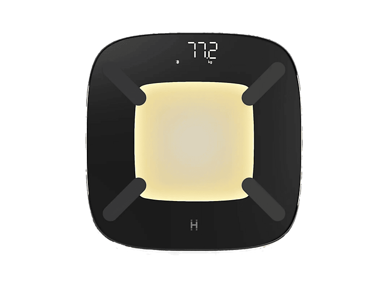 Waga łazienkowa HOMEDICS Sensual BBC200 BK3R Glo Analizator ciała Czarny