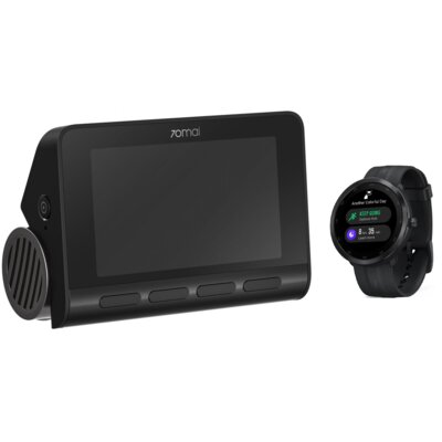 70MAI A800S 4K + Maimo Watch R WT2001 GPS Czarny