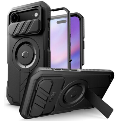 Etui TECH-PROTECT Kevlar MagSafe do Apple iPhone Air Czarny