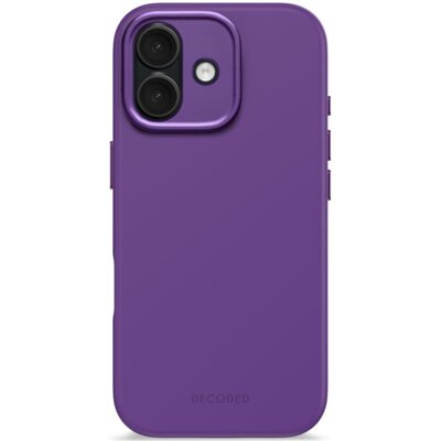 Etui DECODED Antimicrobial Silicone MagSafe do Apple iPhone 17 Fioletowy