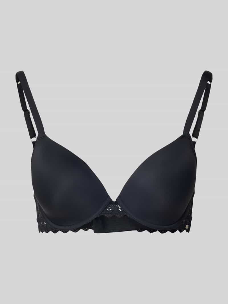 Biustonosz z zapięciem na haftkę