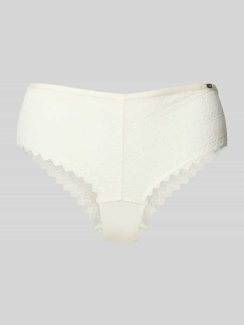 Figi o kroju slim fit z aplikacją z logo model ‘Cheeky’