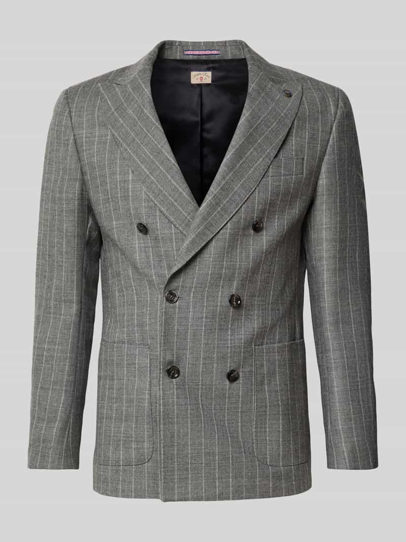 Marynarka zapinana na dwa guziki z kołnierzem z połami model ‘Carlo’