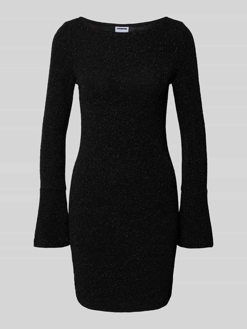 Sukienka mini z rozkloszowanymi rękawami model ‘GILLY’