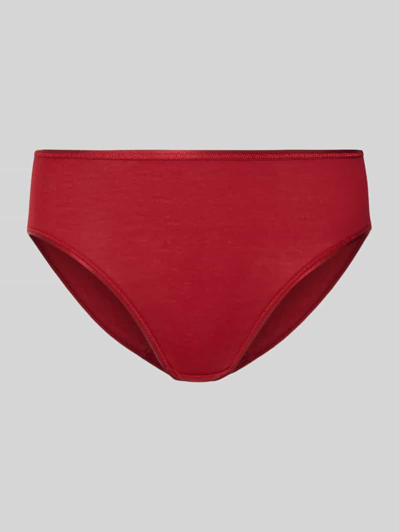Figi o kroju slim fit z czystej bawełny model ‘Midi’