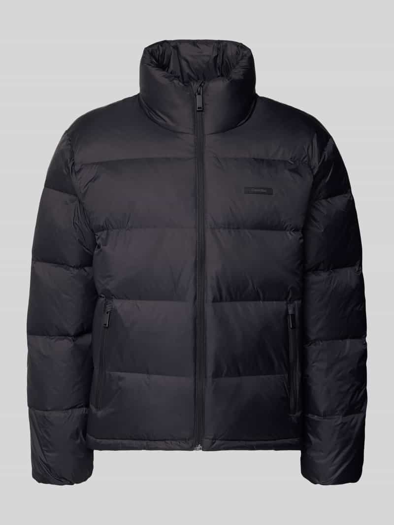 Kurtka pikowana ze stójką