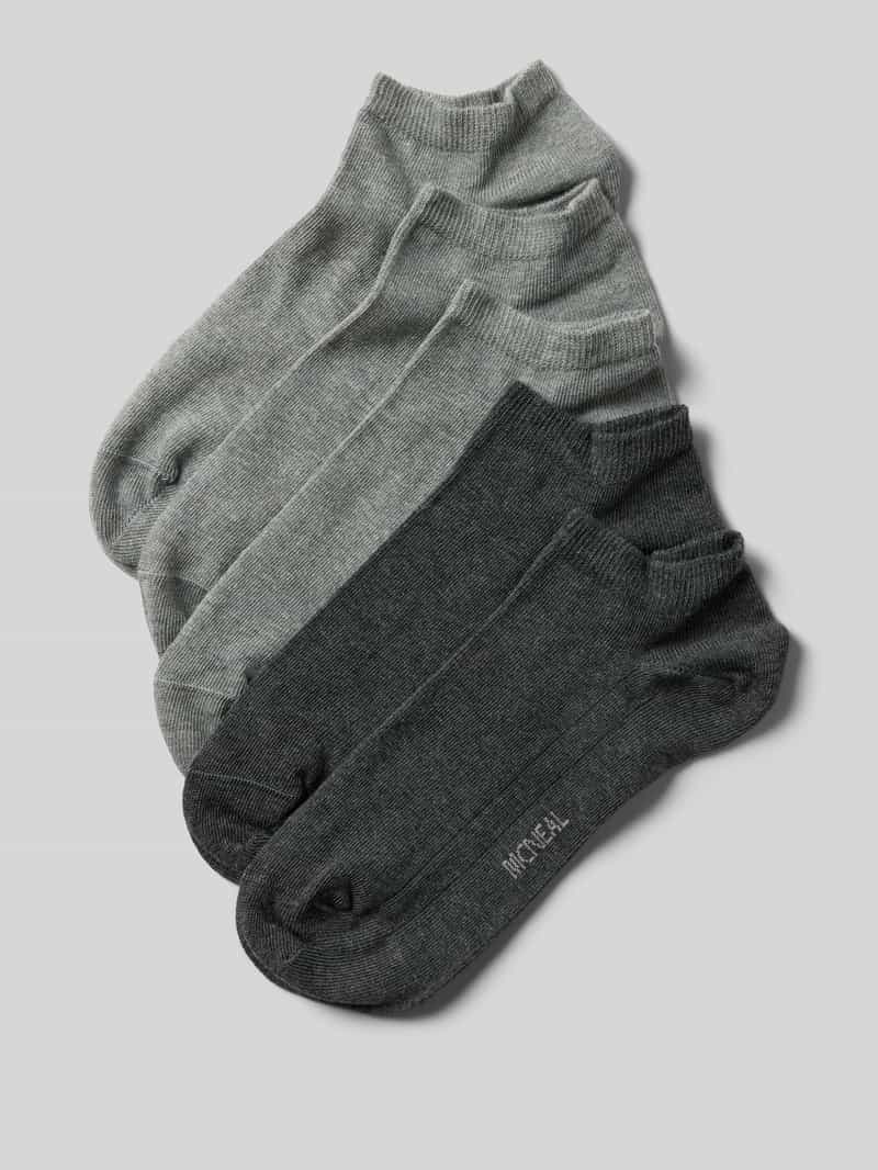 Krótkie skarpety z dodatkiem streczu w zestawie 5 szt.