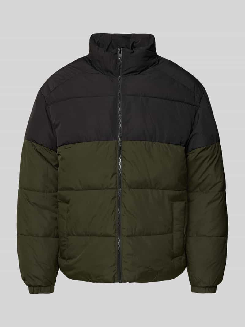 Kurtka pikowana ze stójką model ‘MAZE’