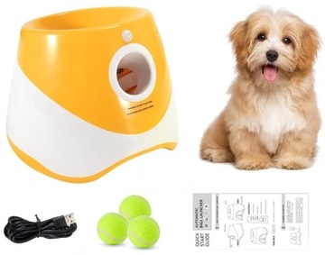 Automatyczna Wyrzutnia Miotacz Piłek Dla Psa Psów Bezprzewodowa