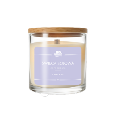 Świeca sojowa zapachowa Lawenda 150 g