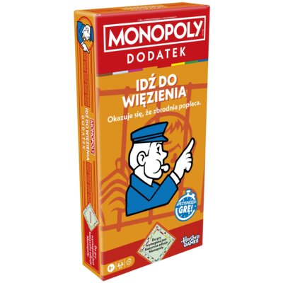 Dodatek do gry HASBRO Monopoly Idź do więzienia G0719120