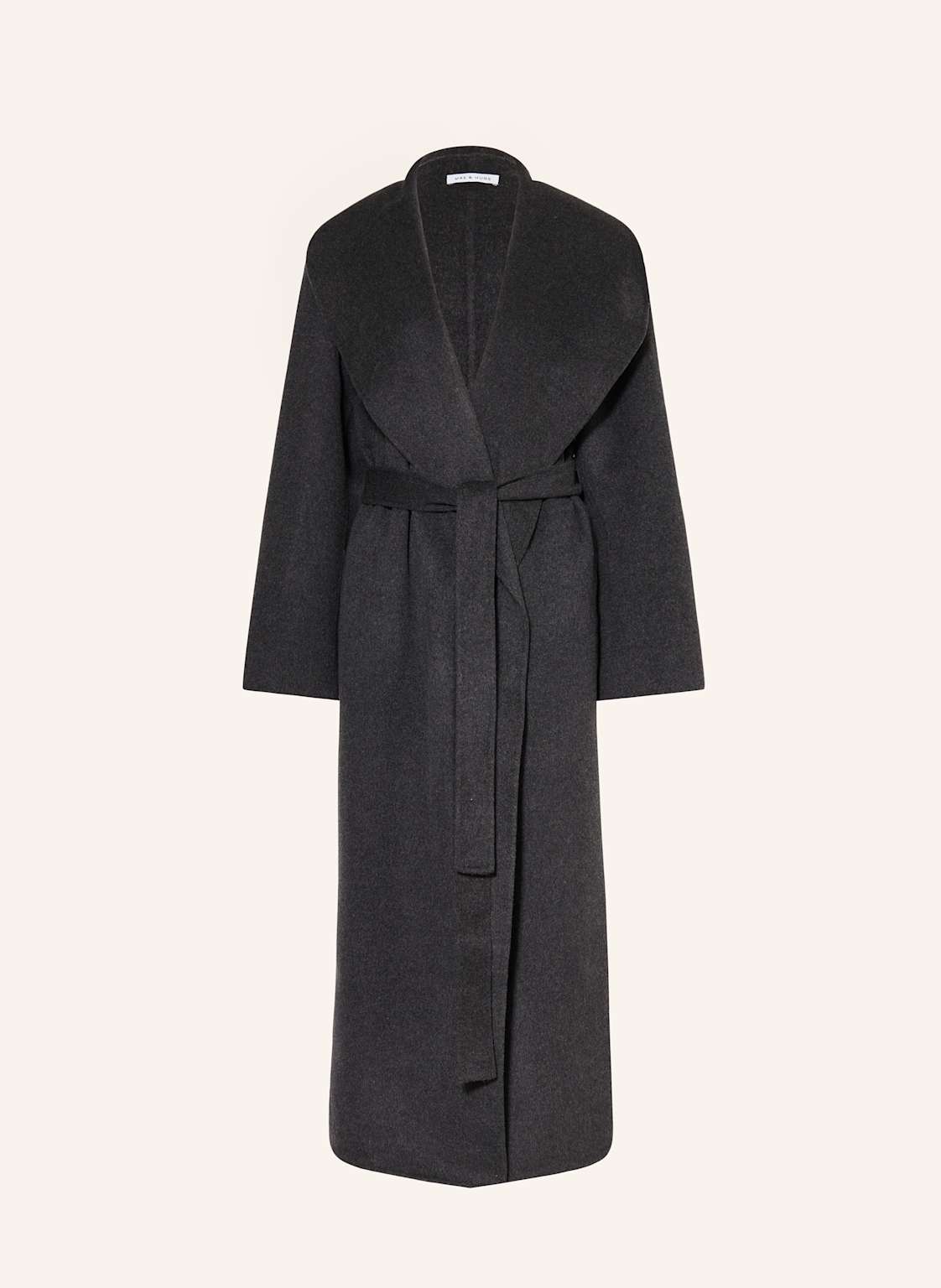 Mrs & Hugs Płaszcz Wełniany grau