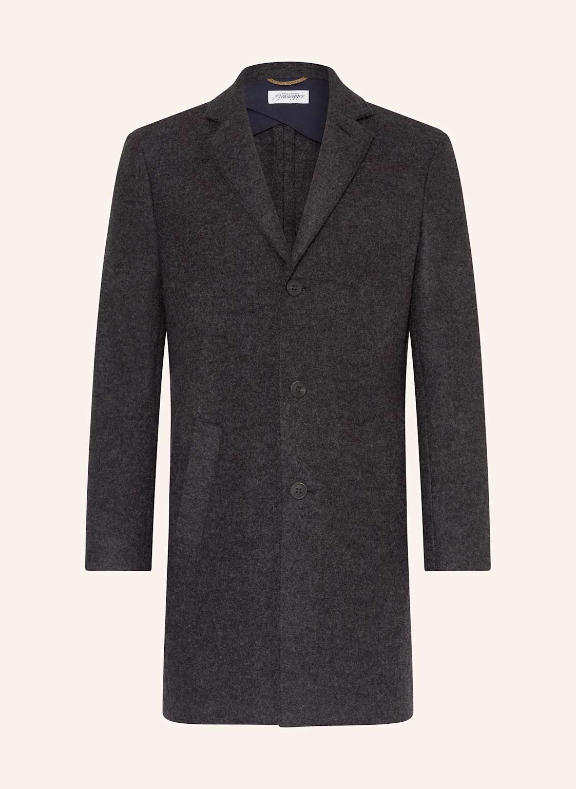 Grasegger Płaszcz Wełniany grau